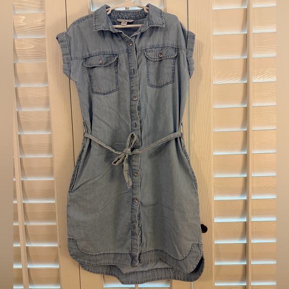 Calvin Klein Jeans Other - Calvin Klein Denim Shirt Dress with Belt, Girls Large (12/14), GUC